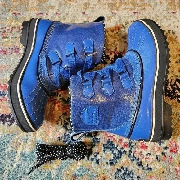 Sorel Blue Winter & Rain Boots - Picture 1 of 7